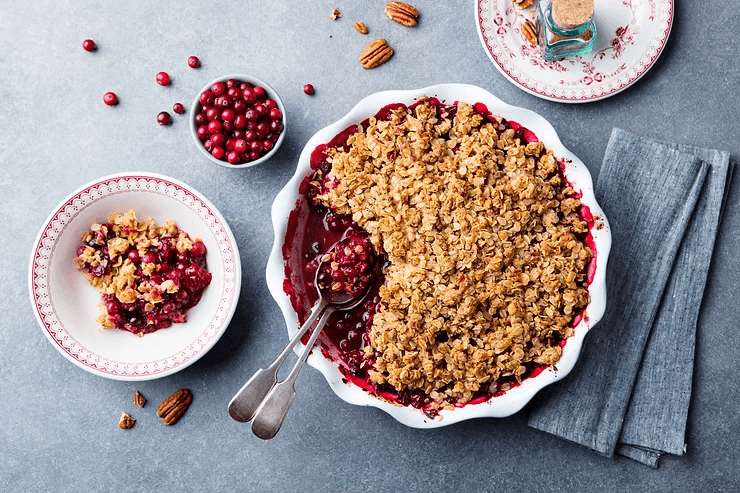 cranberry crisp