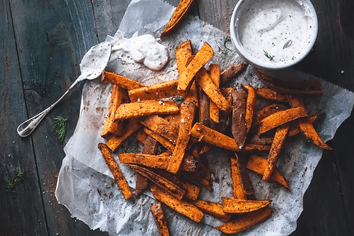 roasted root fries